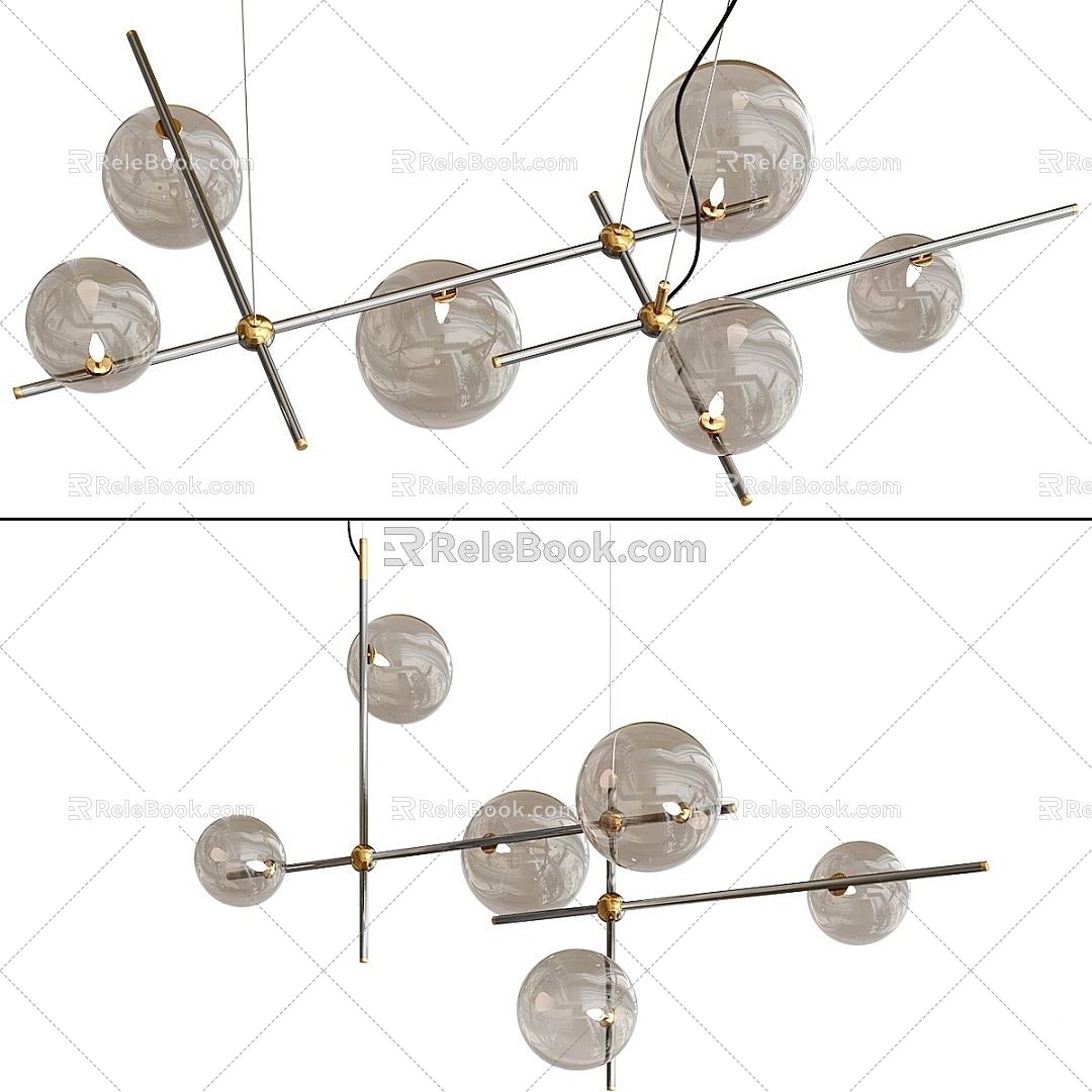 Chandelier multi-head chandelier metal chandelier model