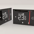 Switch Panel Smart Panel Control Panel Plug Socket 3d model