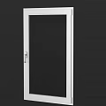 Modern Aluminum Frame Casement Window With Tempered Glass And Secure Lock Design