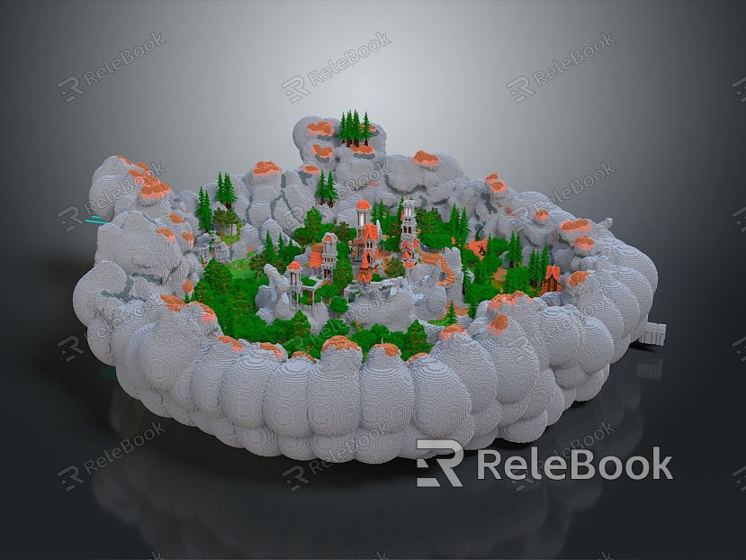 Game Environment Game Scene Fairy Tale Scene Fairy Tale Magic Scene Magic Item Fantasy Scene model