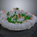 Game Environment Game Scene Fairy Tale Scene Fairy Tale Magic Scene Magic Item Fantasy Scene 3d model