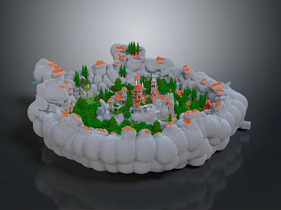 Game Environment Game Scene Fairy Tale Scene Fairy Tale Magic Scene Magic Item Fantasy Scene 3d model