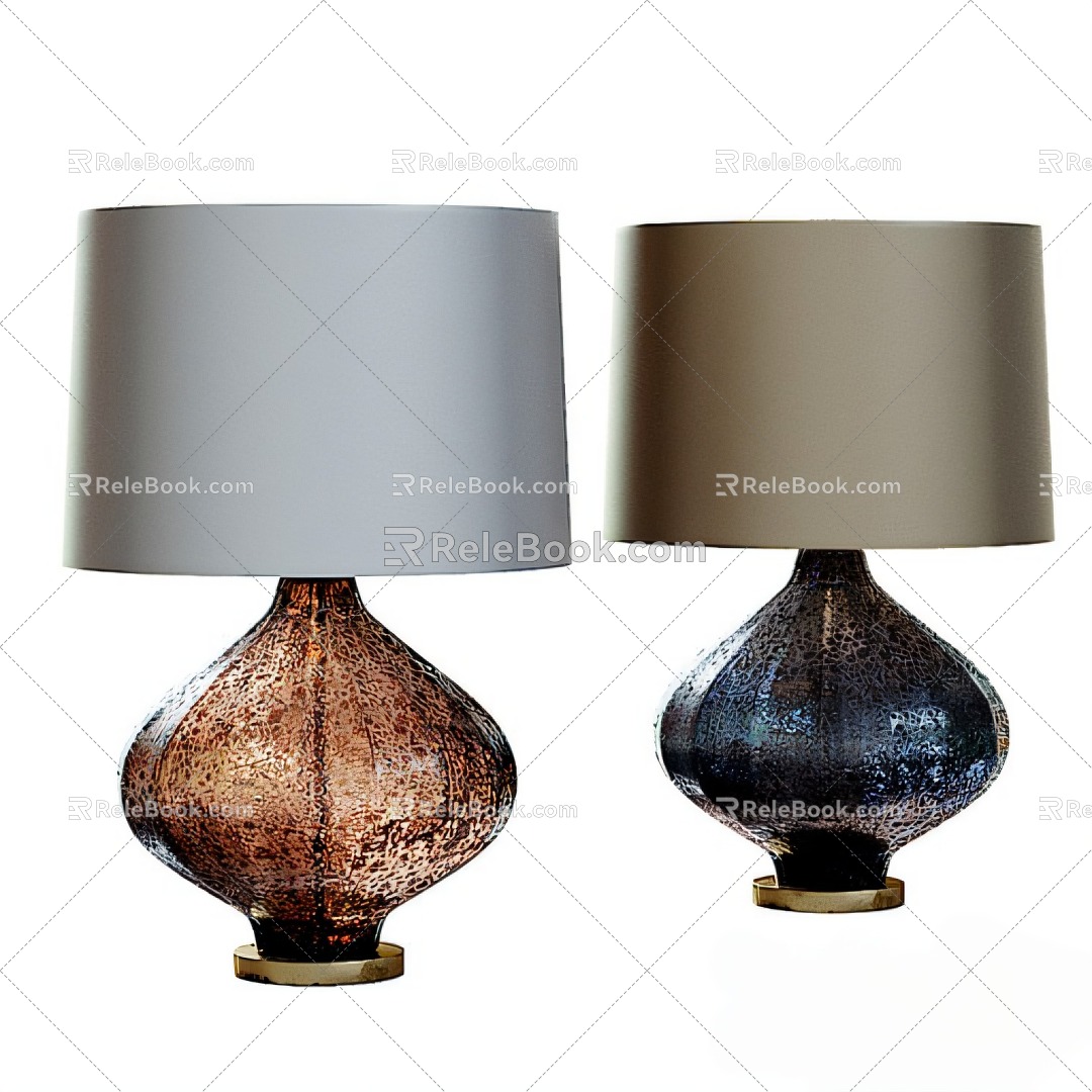 American lamp lamps 3d model