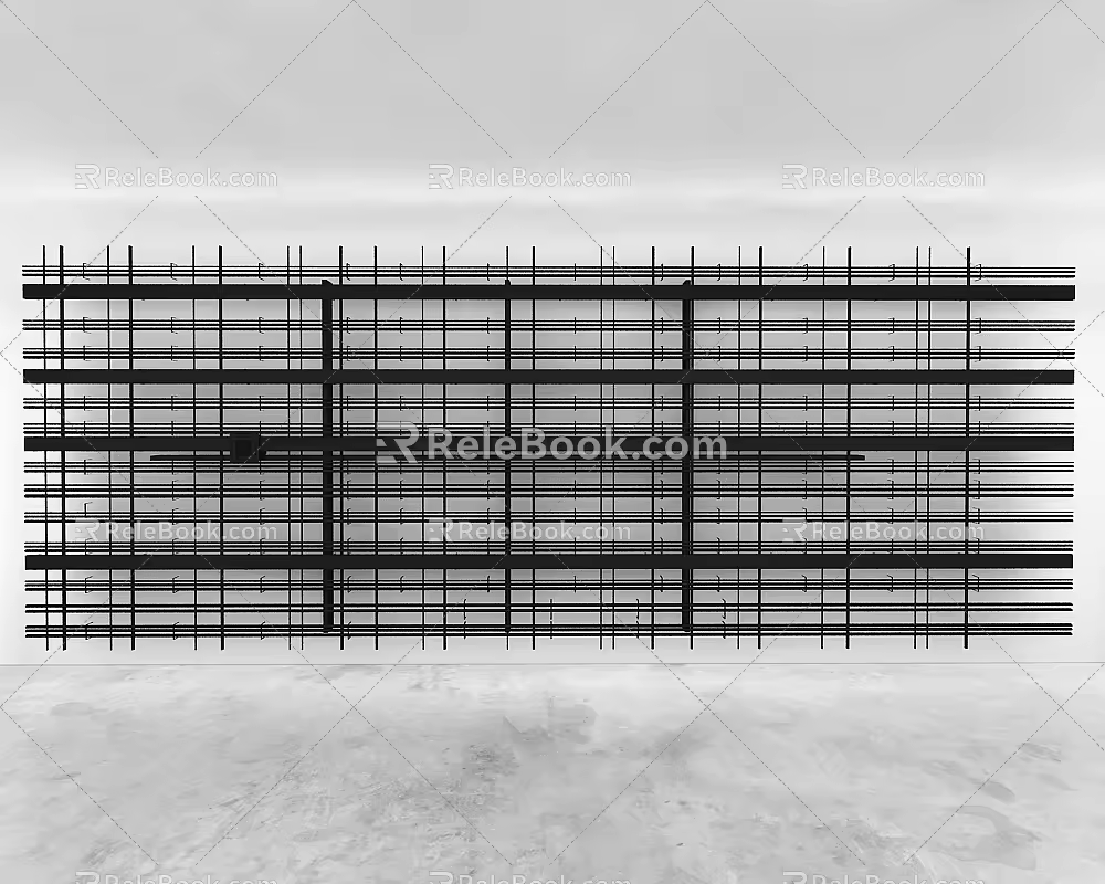 Pipe network 3d model