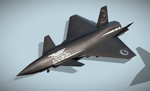 Aircraft Fighter 3d model