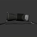 High Quality Commercial Binoculars With Black Professional Design Clear Blue Lenses And Detachable Caps