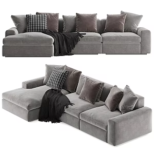 Poliform Dune corner sofa 3d model