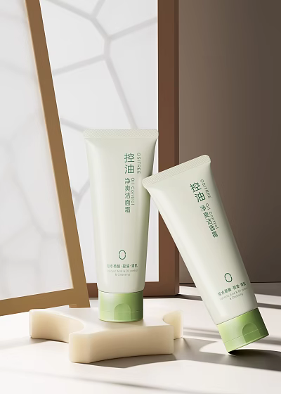 Effective Oil Control Refreshing Facial Cleanser Cosmetics For Oily Skin 3d model