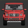 Bus Large Bus CMB Medium Van Large Van Bus School Bus Van Box Car 3d model