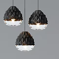 Modern chandelier 3d model