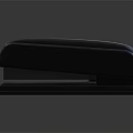 Black Stapler Office Supplies Featuring Brand Name Design And Two Units 3d model