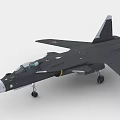 Modern Black Fighter Jet Featuring Cockpit Red Star Emblems And Aerodynamic Wings