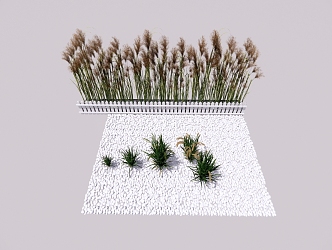 Modern Plant Crops 3d model