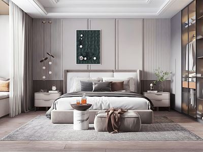 Modern Bedroom model