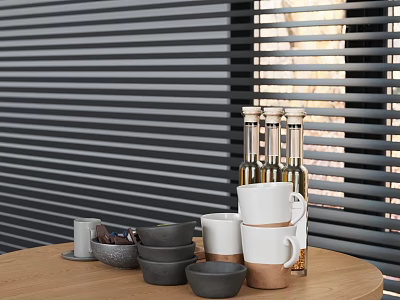 Modern Wine Fruit Ornaments Chocolate Drink Cup 3d model