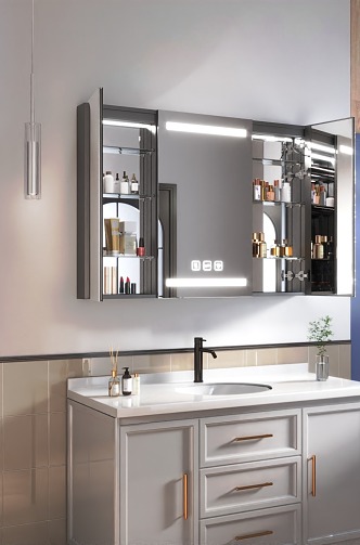 Bathroom mirror cabinet 3d model