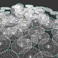 Sculpture Carving On Pile Of Copper Coins With Detailed Intricate Patterns