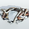 Modern Shell 3d model