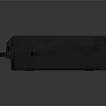Black Hard Shell Storage Case With Durable Handle And Secure Lock For Daily Use