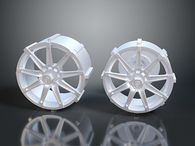 Tire tire wheel hub Volkswagen wheel hub Volkswagen tire new tire car outer tire car wheel hub 3d model