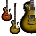 Musical Instruments Electric Guitars With Different Sunburst Finish And Wooden Body Design