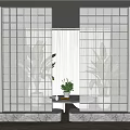 Modern Glass Block Room Dividers With Textured And Grid Patterns In Interior Space