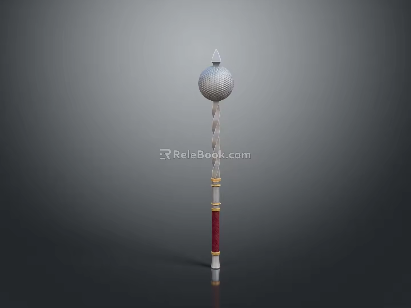 Scepter Ancient Scepter Cane Ancient Scepter Magic Scepter Metal Scepter Classical Scepter Magic Scepter 3d model