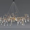 Modern Chandelier Designs Featuring Metal Frames Glass Globes And LED Lighting