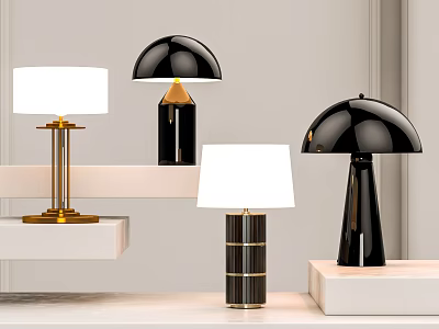 Modern Table Lamp Metal Table Lamp Creative Table Lamp Bedside Table Lamp Creative Decorative Table Lamp Desktop Decorative Lamp 3d model