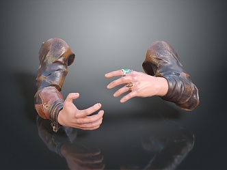 Hand Medical Teaching Aware Medical Supplies Medical Teaching Aware Medical Display 3d model