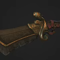 Fantasy Knife Sabre Dagger Blade Cold Weapon Next Era PBR Game Cartoon 3d model