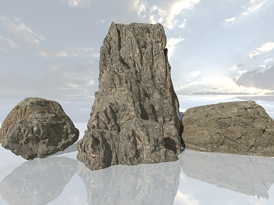 Mountain sandstone cliff sand stone cliff rock wall weathered mountain rock stone karst shaped mountain wall 3d model