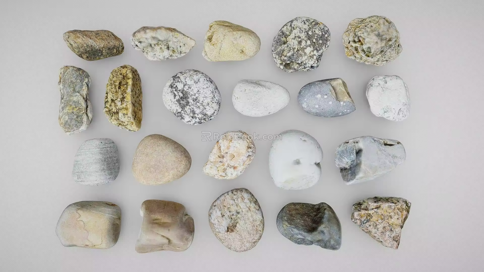 Modern Stone 3d model