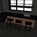 Bar 3d model