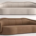 Modern Multiplayer Sofa Minotti Multiplayer Sofa 3d model