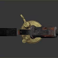 blowtorch fire lamp gasoline blowtorch kerosene blowtorch blowpipe modern weapon hot weapon hot weapon gun 3d model