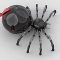LEGO toy building blocks spider insect 3d model