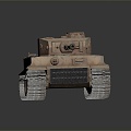 Light Tank Light Armored Tank Modern Tank World War II Tank World War I Tank Heavy Tank 3d model