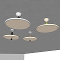 Middle Ancient Ceiling Lamp Retro Ceiling Lamp Bedroom Ceiling Lamp Nordic Ceiling Lamp 3d model