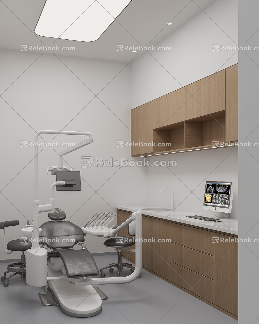 Dental Clinic Modern Clinic 3d model