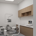 Dental Clinic Modern Clinic 3d model