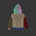 Black Hooded Sweatshirt Loose Fit Design For Comfortable Casual Everyday Wear