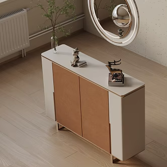 Modern Entrance Cabinet 3d model