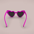 Pink Heart Shaped Fashion Jewelry Accessory For Trendy Style Statement
