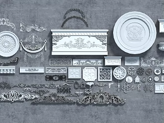 European Component Element 3d model