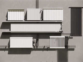 Modern Radiator 3d model