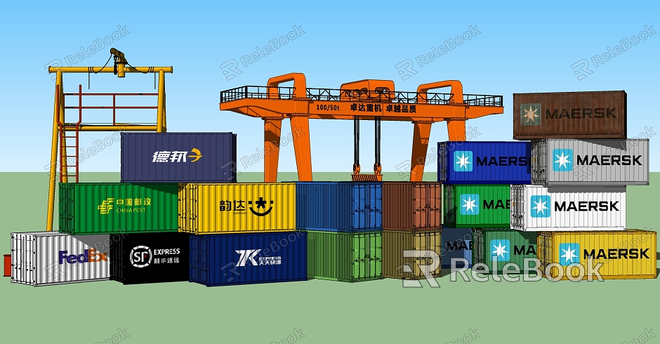 Container Gantry Crane for Modern Container Freight Terminal model