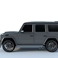 Gray Mercedes G Class SUV With Sporty Exterior And Large Alloy Wheels