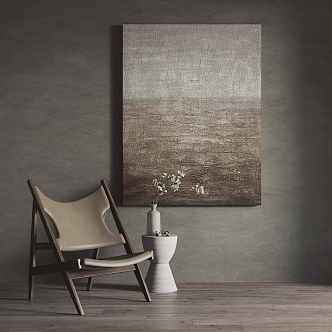 Quiet Decorative Paintings 3d model