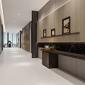 Modern Luxury Reception Area With Bar Counter Wine Rack Sofa And Billiard Table